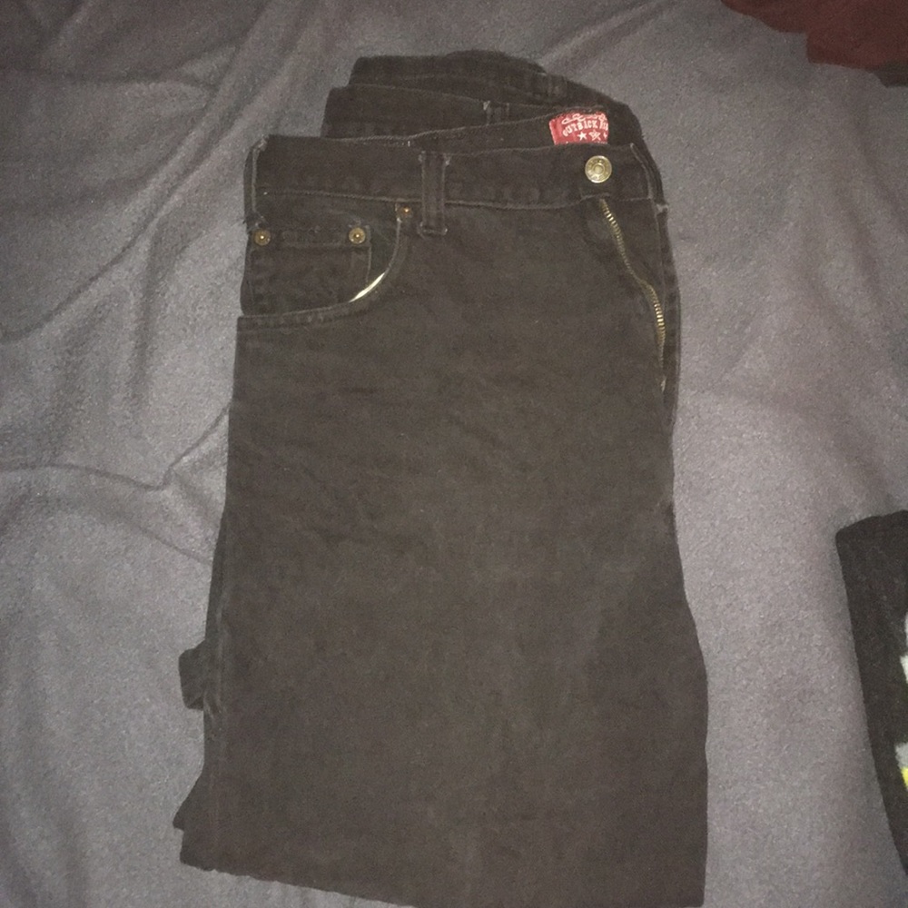 Black jeans, 36x30